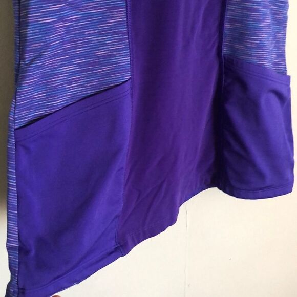 Athleta PR Tank 2 Space Dye Blue Racerback Tank S - Picture 6 of 6